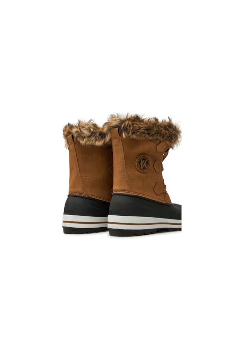 Kimberfeel Ghete dama 304342523 - Piele ecologica - Maro - Maro