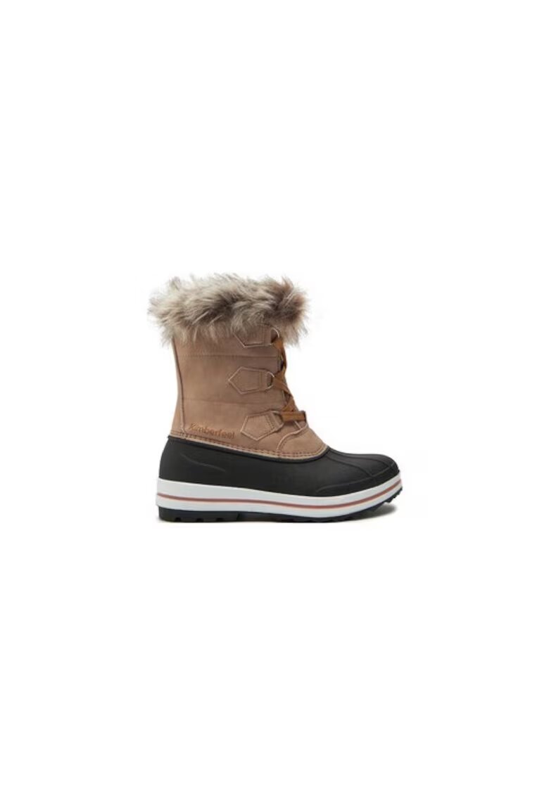 Kimberfeel Ghete dama 304342547 - Piele ecologica - Bej - Bej