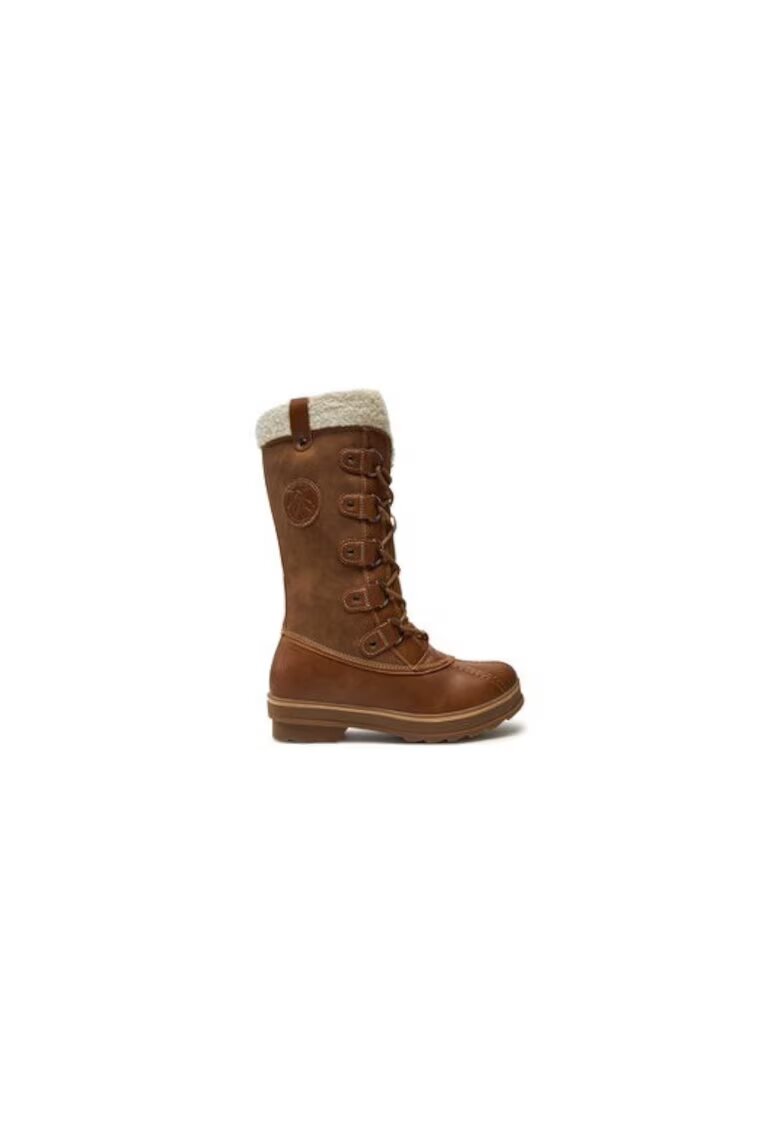 Kimberfeel Ghete dama 304342936 - Piele ecologica - Maro - Maro