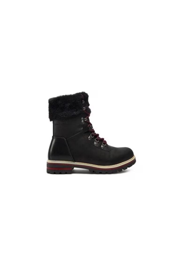 Kimberfeel Ghete dama 304342998 - Piele ecologica - Negru - Negru