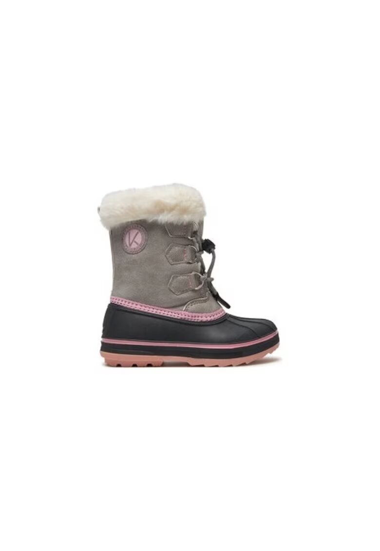 Kimberfeel Ghete fete 304342424 - Piele ecologica - Gri - Gri