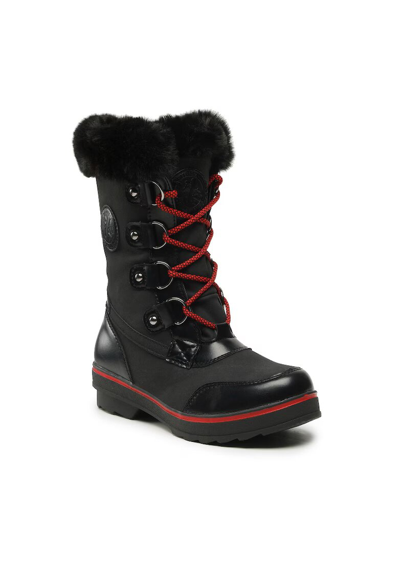Kimberfeel Ghete zapada dama - Piele ecologica - Negru - 1