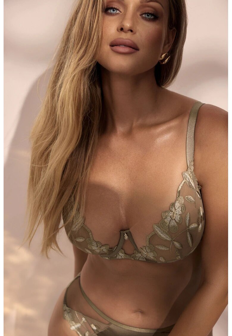 Kinga Sutien cu broderie Iris
