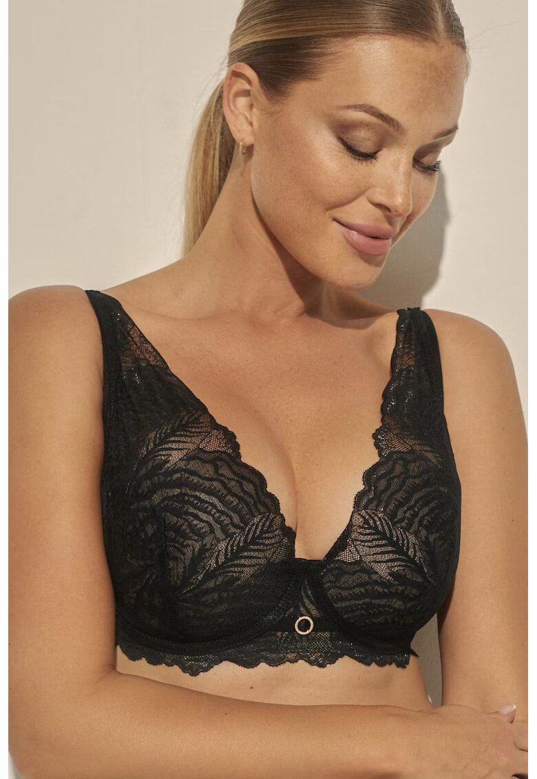 Kinga Sutien push-up din dantela cu insertii detasabile Luna