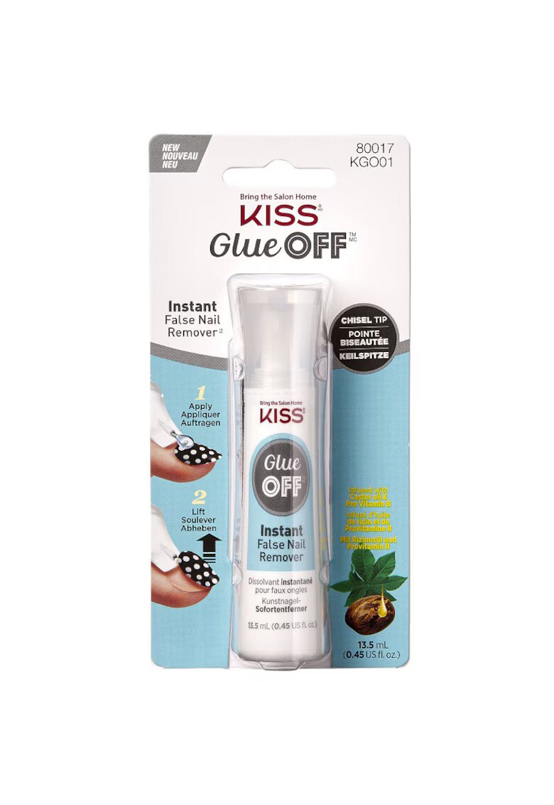 Kiss Solutie pentru indepartarea unghiilor false Remover Buffer - 13.5 ml