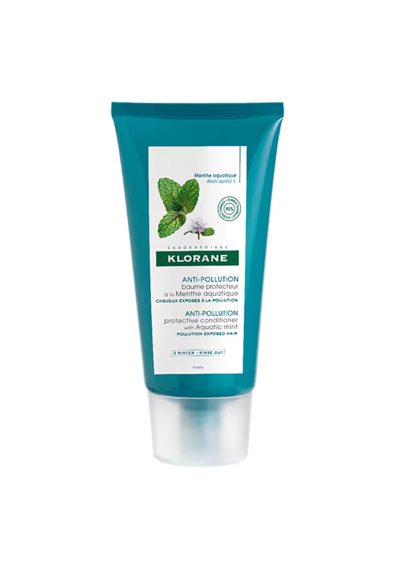 Klorane Balsam cu extract de menta pentru par expus la poluare - 150 ml