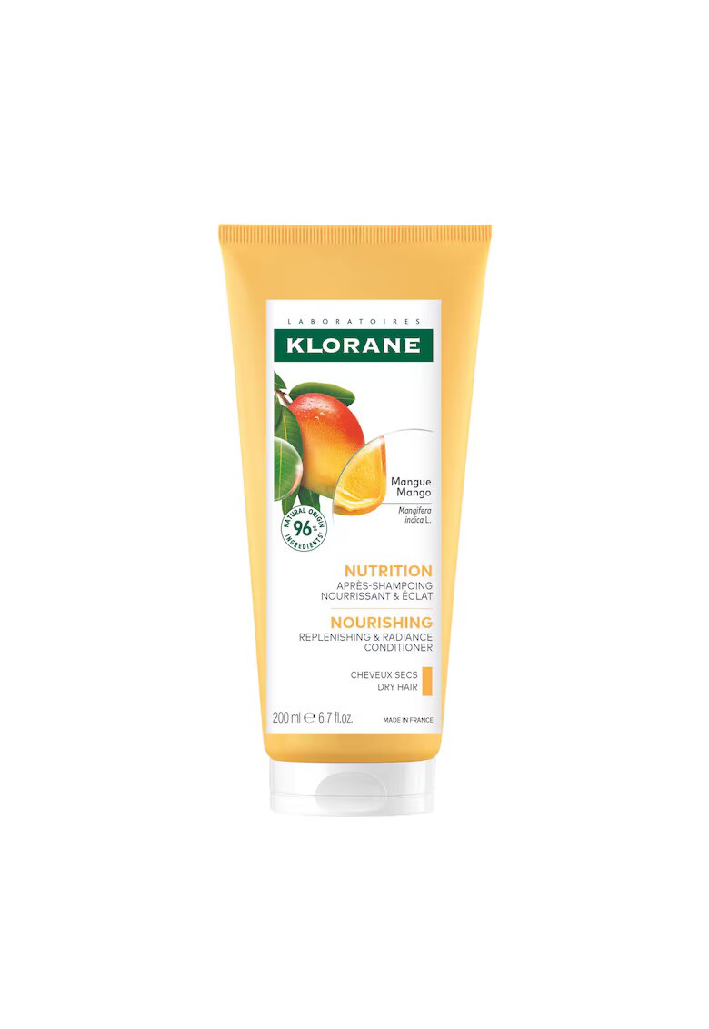 Klorane Balsam nutritiv pentru par uscat cu Mango Bio 200 ml