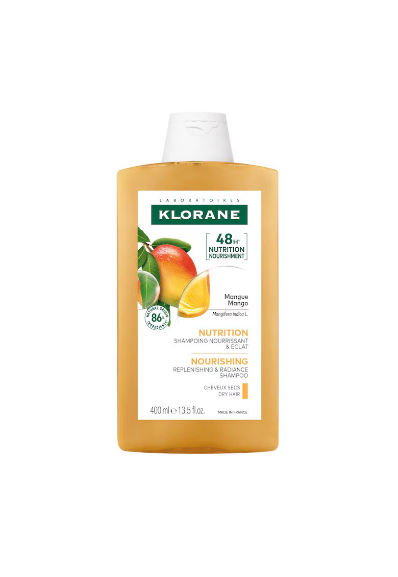 Klorane Sampon cu extract de mango BIO - par uscat-deshidratat 400 ml - 400 ml