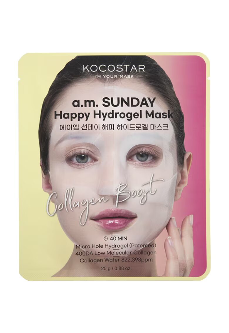 KOCOSTAR A.M Sunday Happy Mask Hydrogel Masca de fata 25 gr