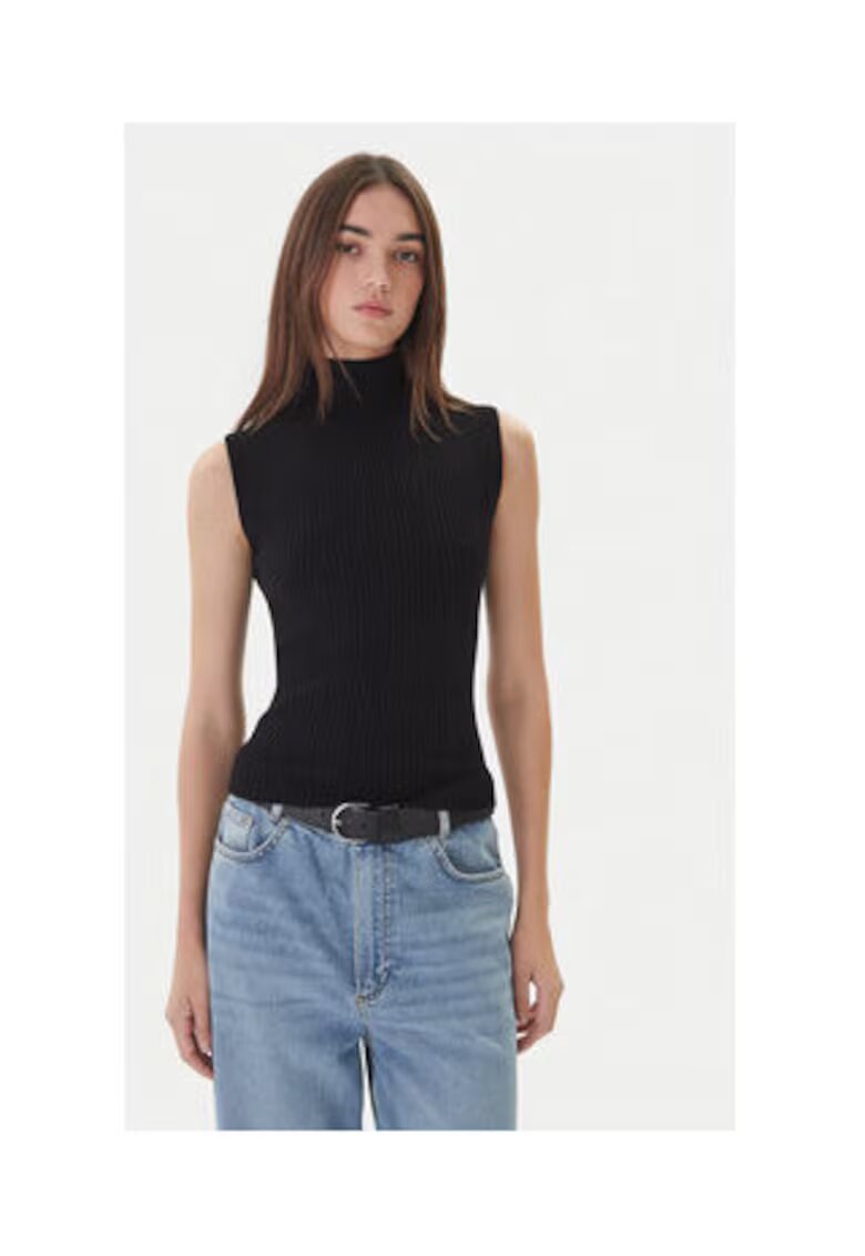 Kontatto Bluza dama - neagra - 63% viscoza - 37% poliamida -