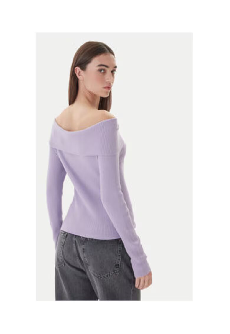 Kontatto Pulover Dama - Mov - 63% viscoza - 37% poliamida - OS