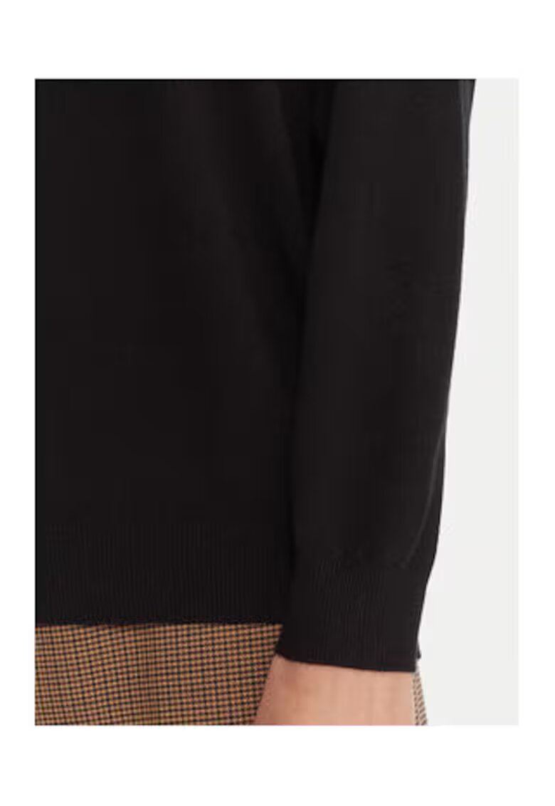 Kontatto Pulover Dama - Negru - viscoza