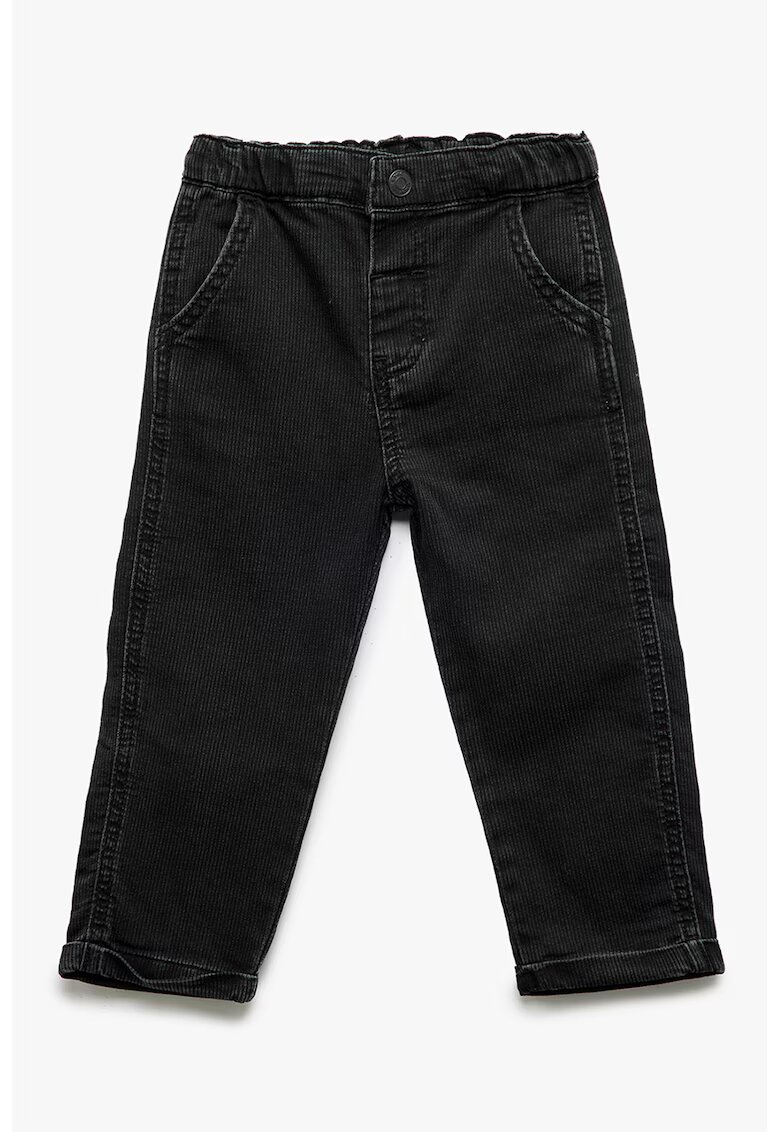 KOTON Blugi cu model uni si buzunare - Negru stins