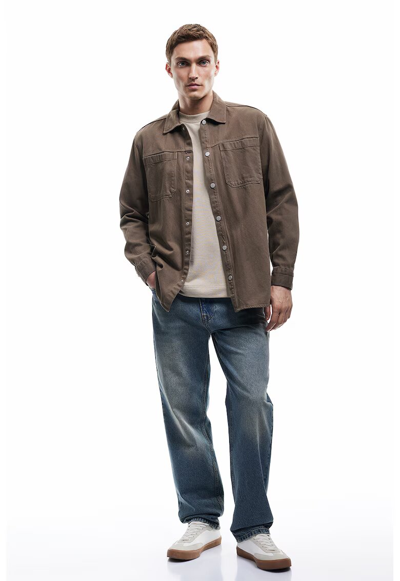 KOTON Blugi relaxed fit - Albastru deschis