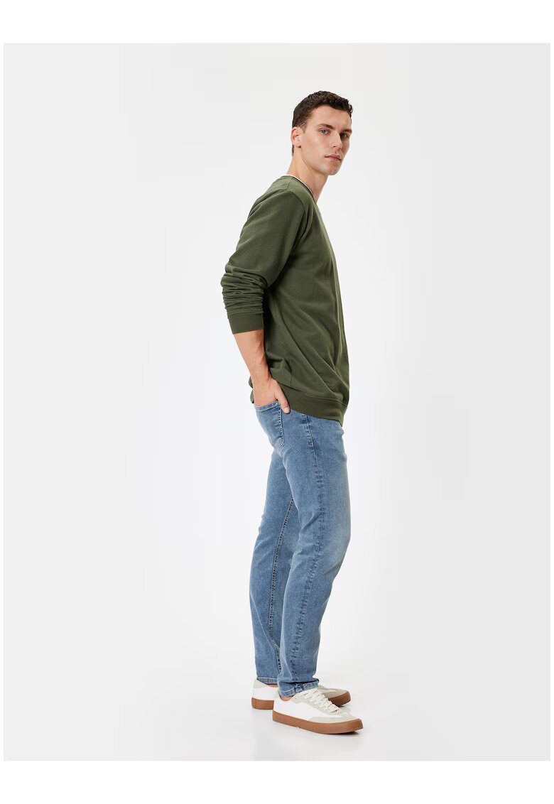 KOTON Blugi slim fit cu 5 buzunare Brad - Albastru indigo
