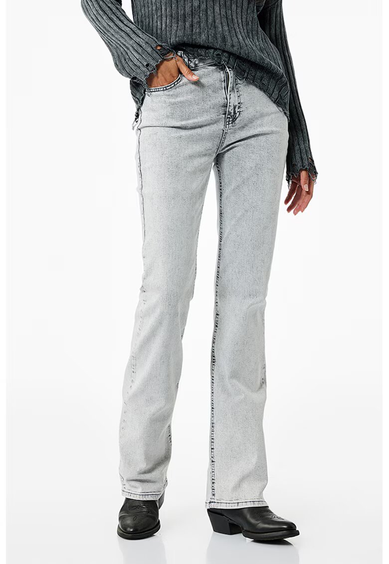 KOTON Blugi slim-fit Victoria - Gri deschis