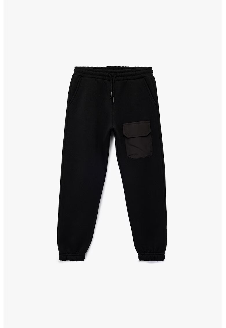 KOTON Pantaloni conici de trening - Negru