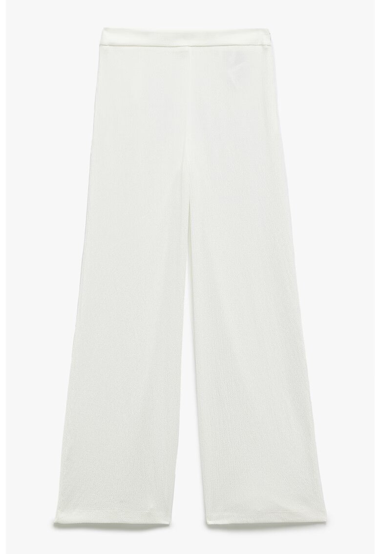 KOTON Pantaloni cu croiala ampla - Alb murdar