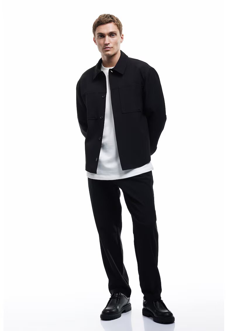 KOTON Pantaloni drepti uni - Negru