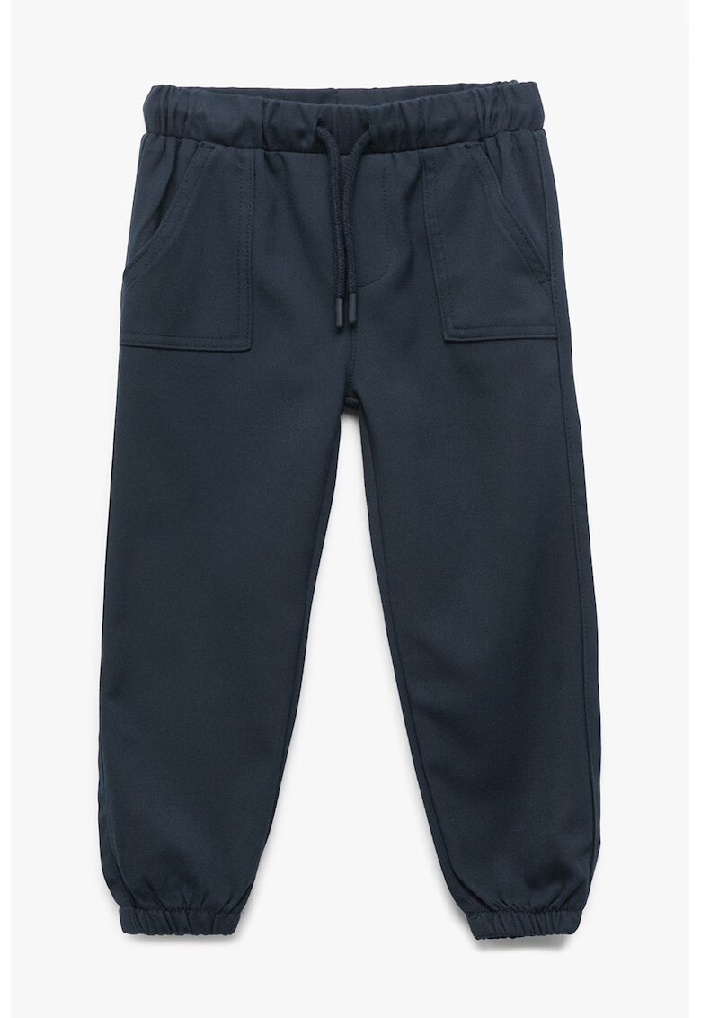 KOTON Pantaloni jogger uni - Albastru ultramarin