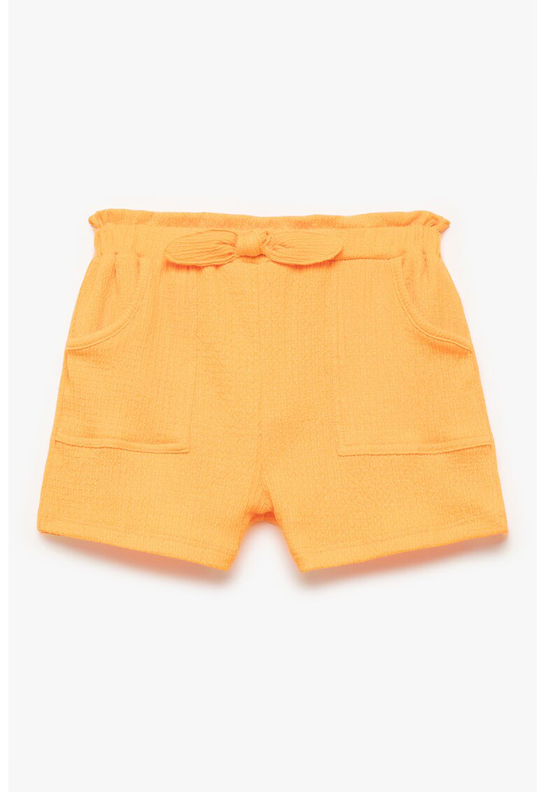 KOTON Pantaloni scurti cu aspect texturat - Portocaliu