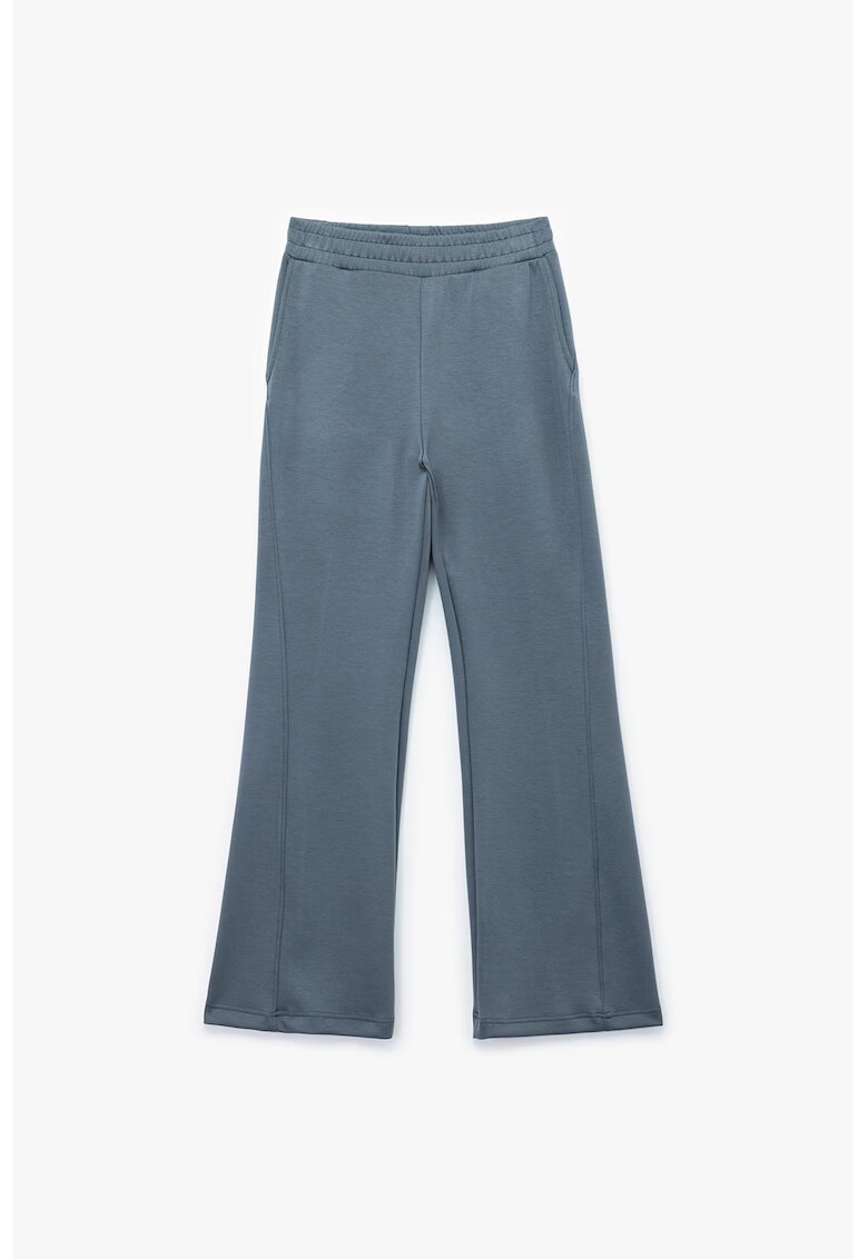 KOTON Pantaloni sport ampli cu buzunare laterale - Albastru prafuit