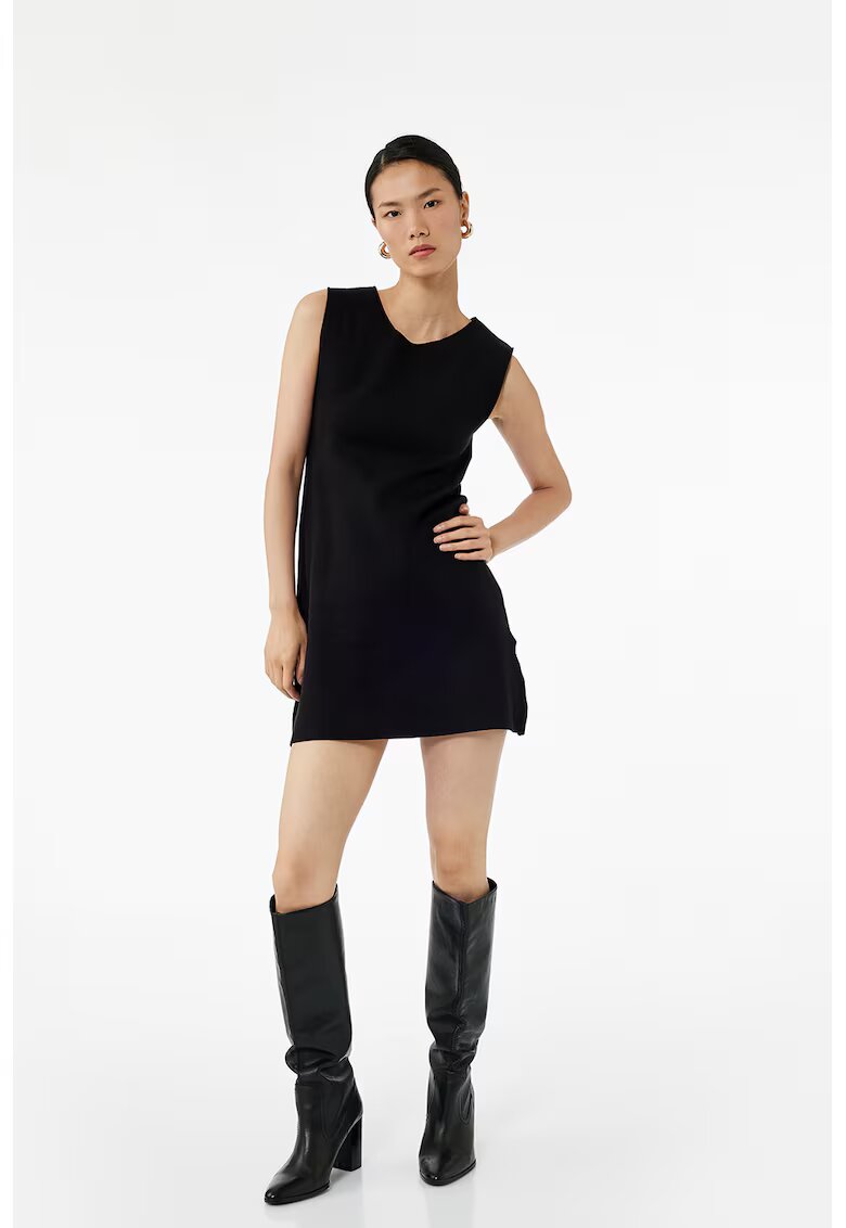 KOTON Rochie mini fara maneci - Negru