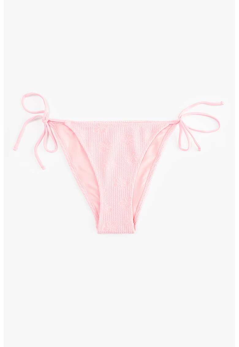 KOTON Slip cu model floral discret - Roz pal
