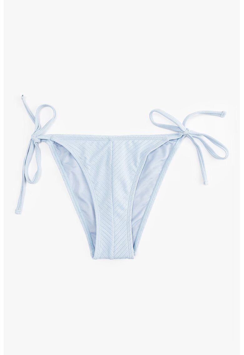 KOTON Slip cu snururi laterale - Albastru pal