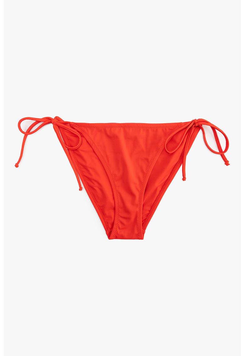 KOTON Slip cu snururi laterale - Portocaliu mandarina