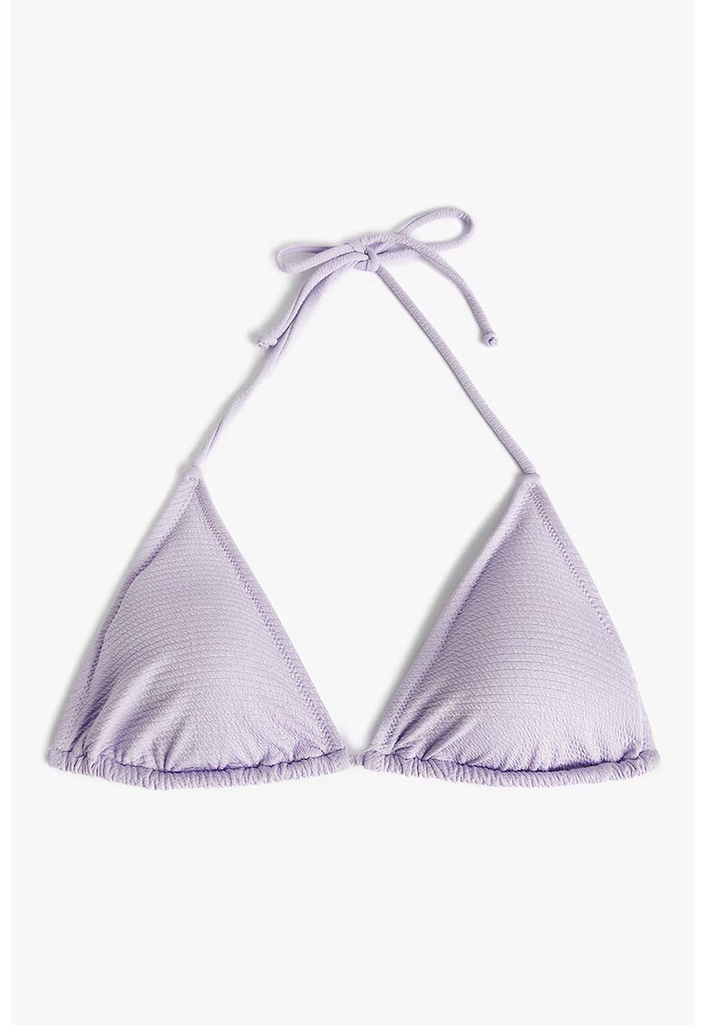 KOTON Sutien de baie cu cupe triunghiulare - Lila