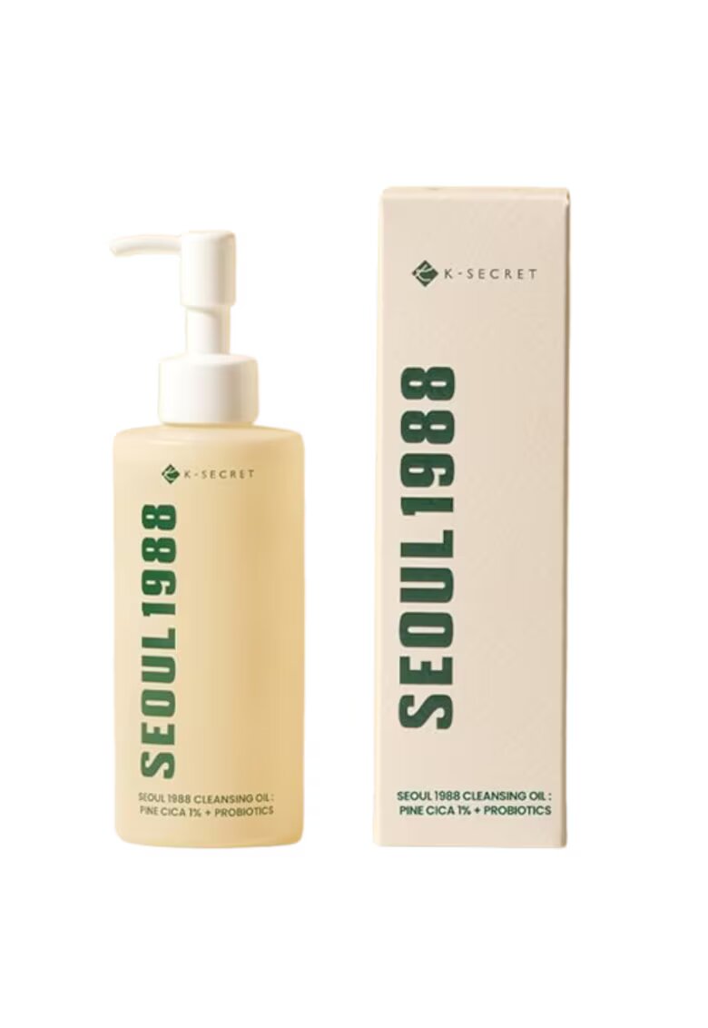 KSECRET Seoul 1988 Cleansing Oil Pine Cica 1% + Probiotice Ulei de curatare cu centella si probiotice 200 ml