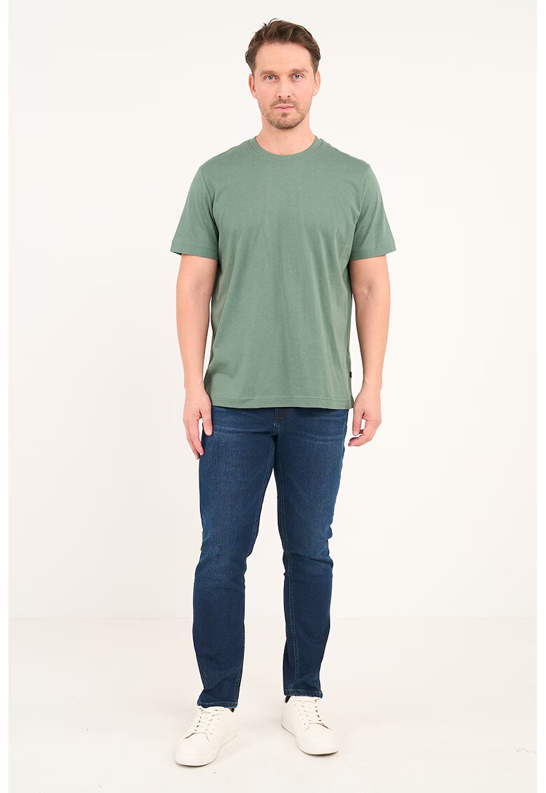 KVL by KENVELO Blugi slim fit - Albastru inchis