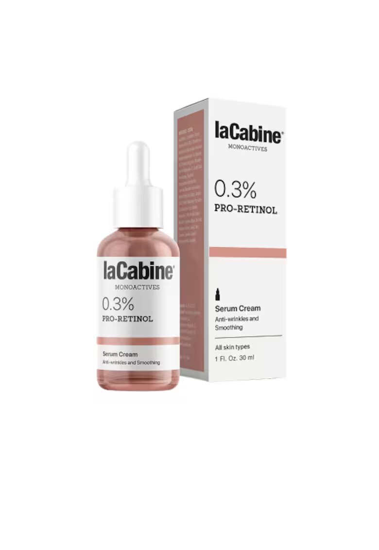 LA CABINE Ser-crema facial imbogatit cu precursor de retinol - Pro-retinol - Femei - 30 ml