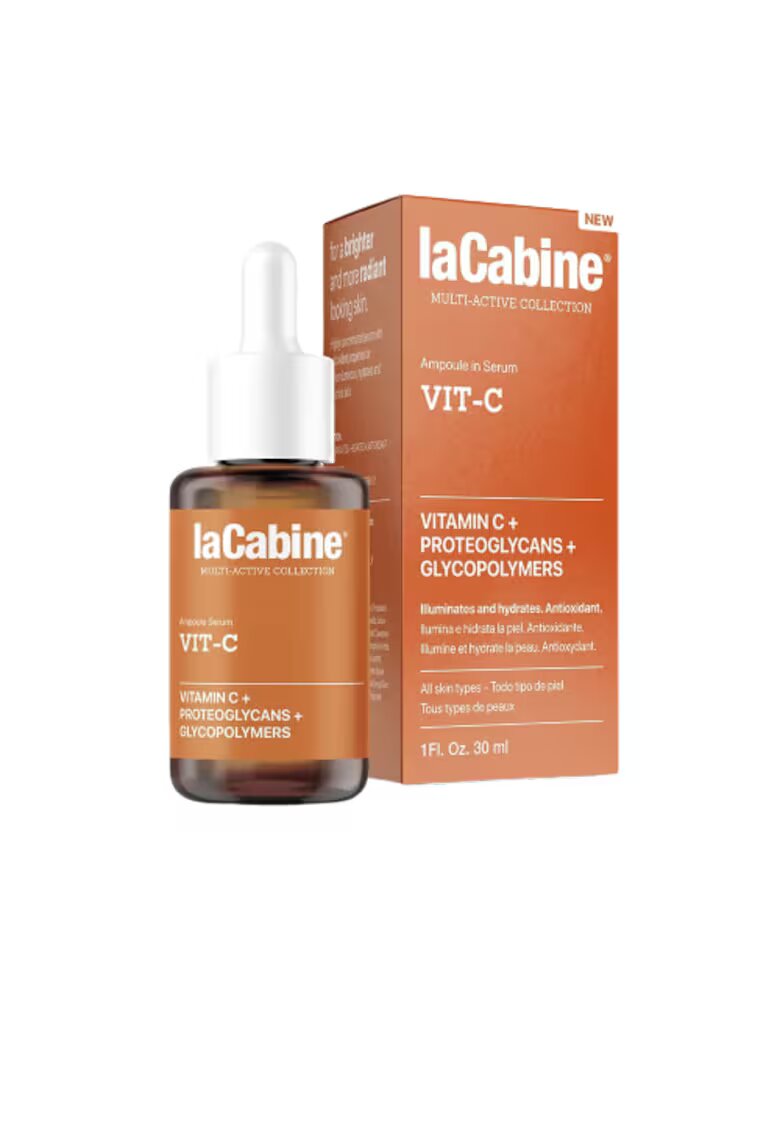 LA CABINE Ser facial imbogatit cu Vitamina C - proteoglicani si glicopolimeri - Vit-C - Femei - 30 ml