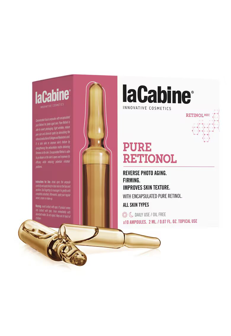 LA CABINE Set 10 fiole LaCabine PURE RETIONOL - 10x2 ml