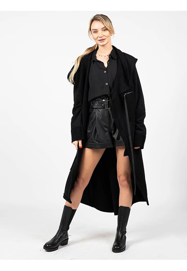LA HAINE INSIDE US Cardigan unisex cu gluga -
