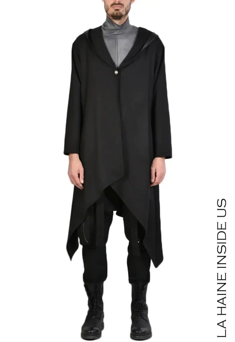 LA HAINE INSIDE US Cardigan Unisex - Negru