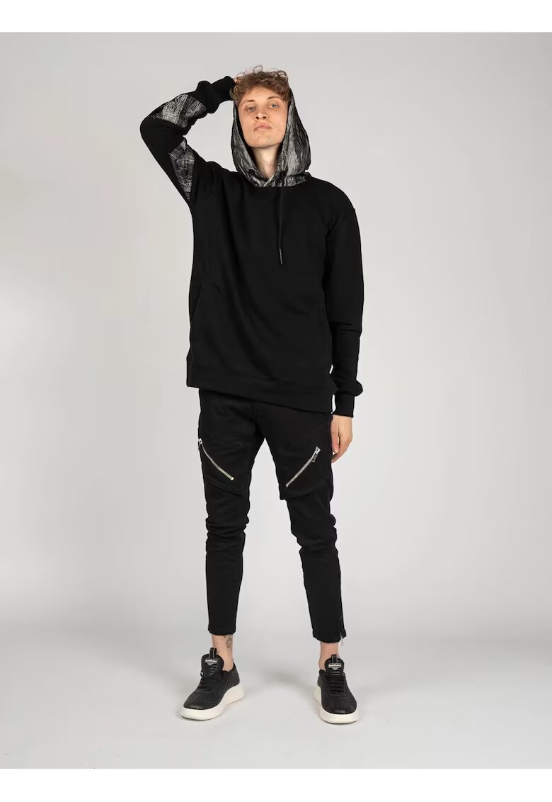 LA HAINE INSIDE US Hanorac oversize din bumbac Lawz -