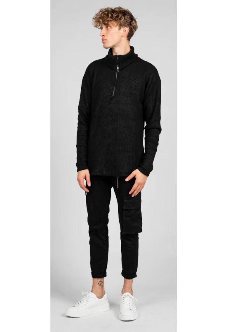 LA HAINE INSIDE US Pantaloni slim fit crop -