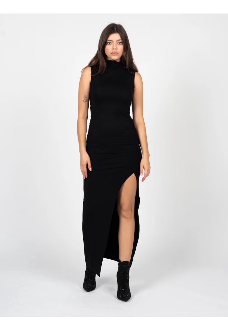 LA HAINE INSIDE US Rochie midi cu slit lateral -