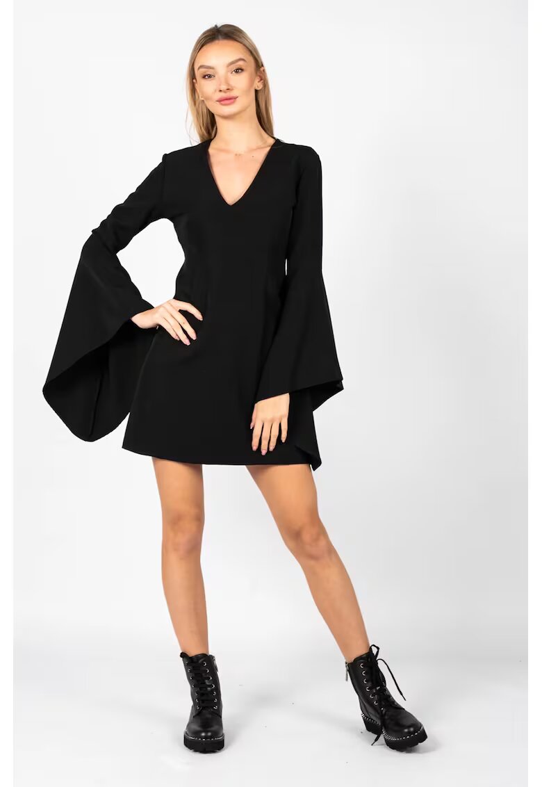 LA HAINE INSIDE US Rochie Scurta Cu Maneci Lungi -