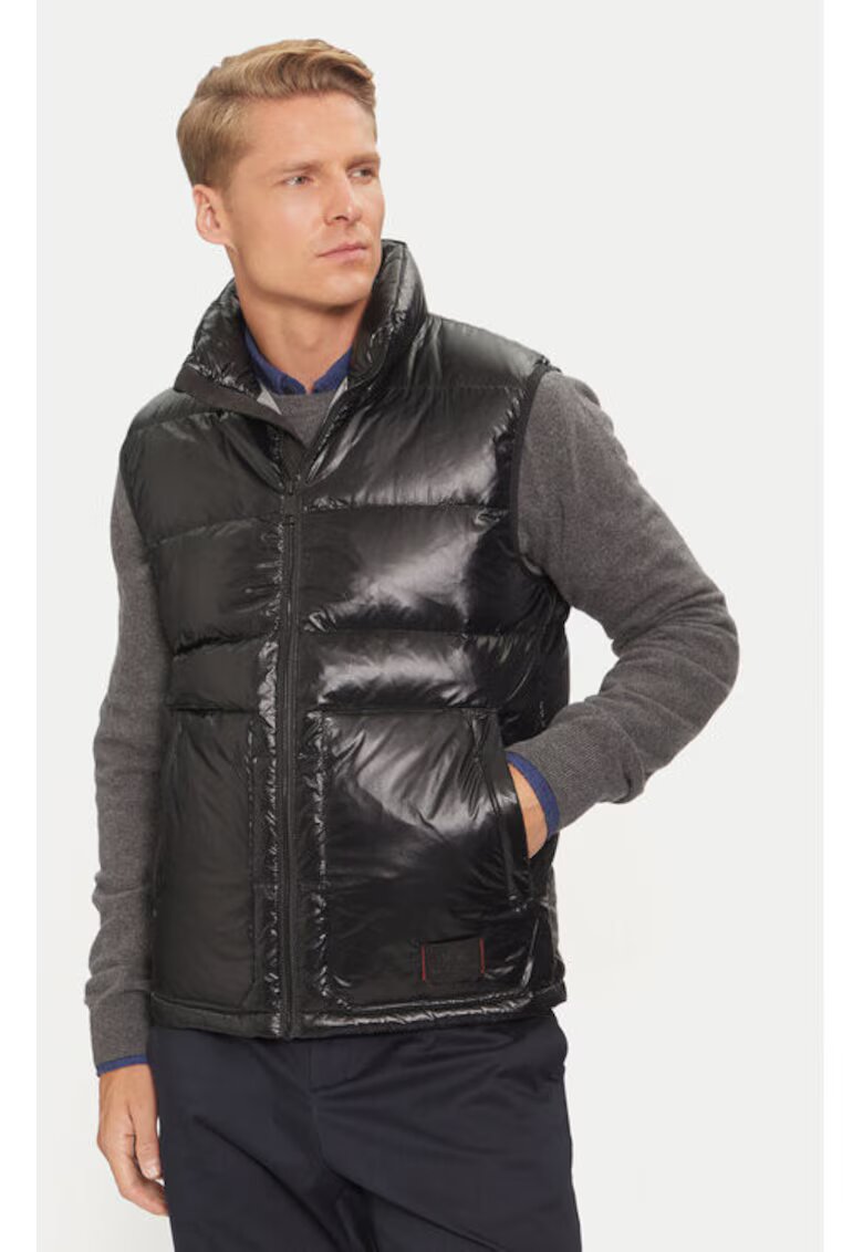 LA MARTINA Vesta barbati - 304749377 - Poliamida - Negru - Negru
