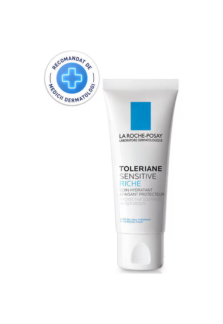 La Roche-Posay Crema hidratanta pentru tenul sensibil sau uscat Toleriane Sensitive Riche - 40ml