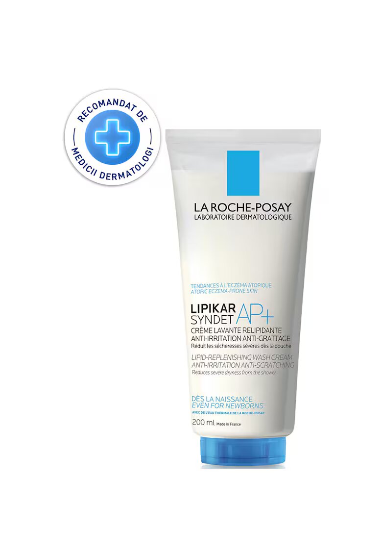 La Roche-Posay Gel de curatare anti-iritatii Lipikar Syndet pentru bebelusi - copii si adulti - 200 ml