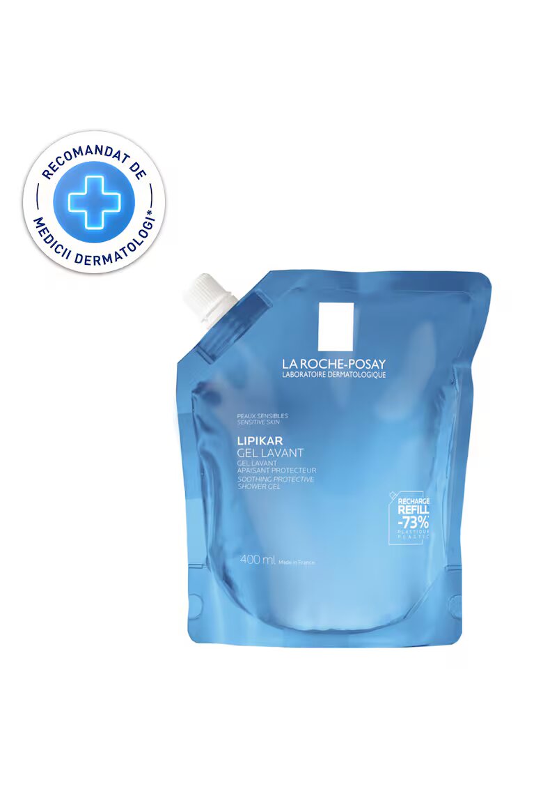 La Roche-Posay Gel de curatare calmant fata si corp Lipikar - pentru bebelusi - copii - adulti - potrivit pentru piele sensibila sau uscata - 0.4 l