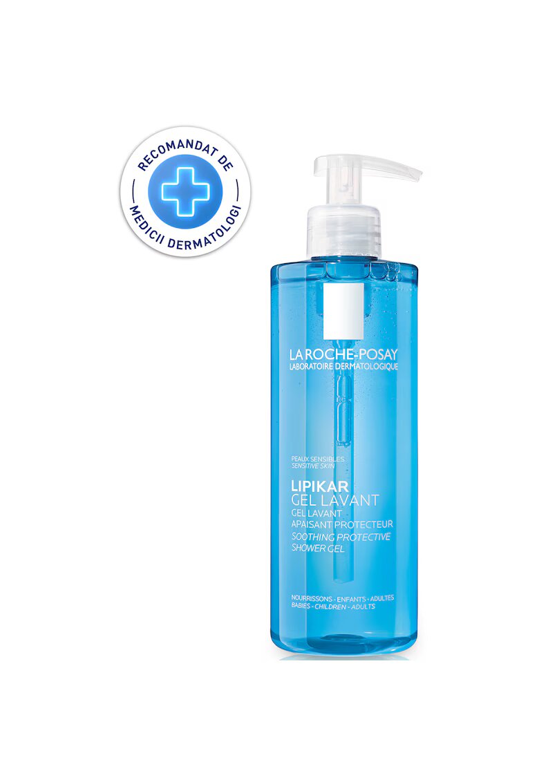 La Roche-Posay Gel de curatare calmant fata si corp Lipikar - pentru bebelusi - copii - adulti - potrivit pentru piele sensibila sau uscata - 400 ml