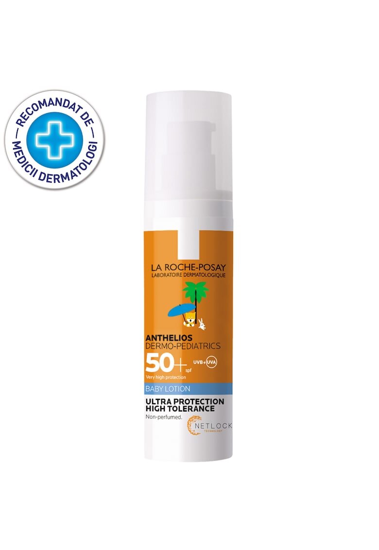 La Roche-Posay Lapte cu protectie solara pentru fata si corp Anthelios Dermo-Pediatrics SPF 50+ - pentru bebelusi - 50 ml