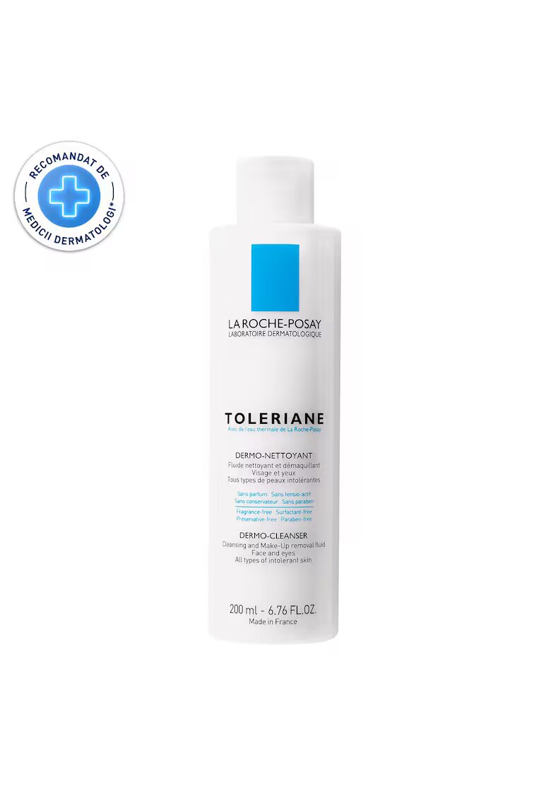 La Roche-Posay Lapte demachiant si de curatare Toleriane - pentru tenul intolerant - sensibil si uscat - 200 ml