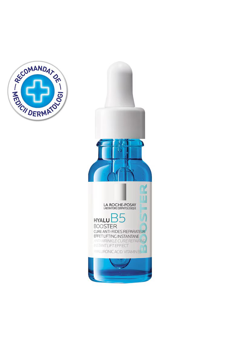 La Roche-Posay Ser concentrat antirid cu efect imediat ca de lifting Hyalu B5 Booster cu Acid Hialuronic si Vitamina B5 - fara parfum - 15 ml